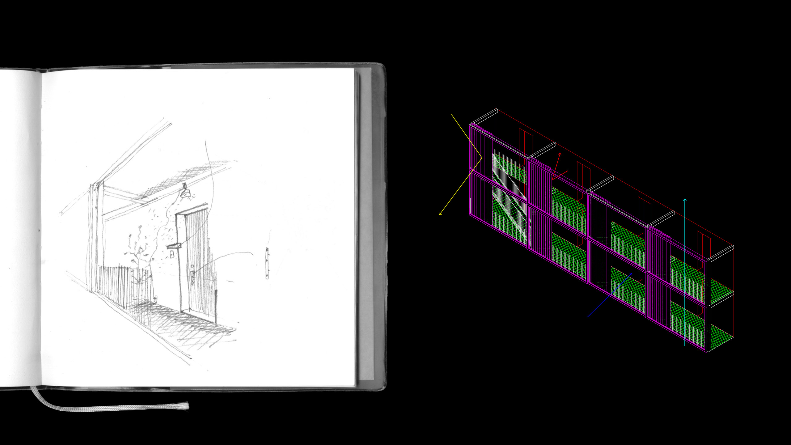 Mobilier thermique pour une école de musique